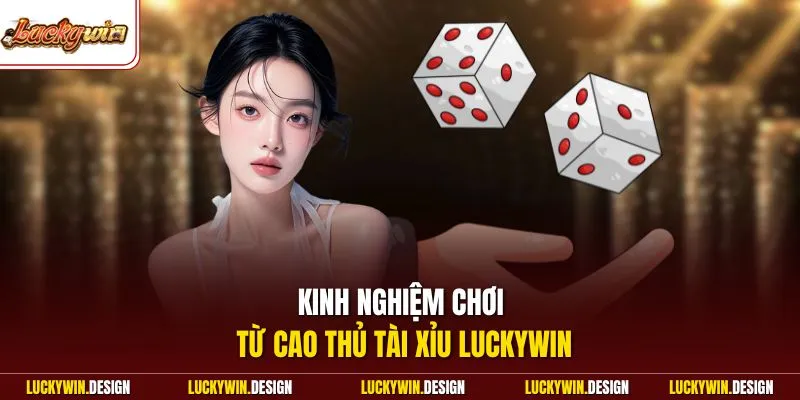 Kinh nghiệm chơi từ cao thủ tài xỉu LUCKYWIN